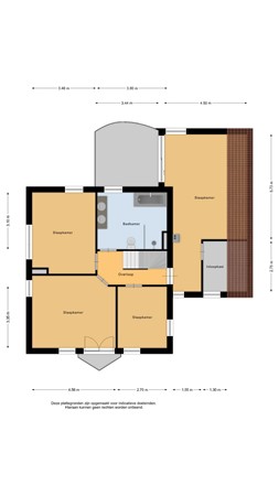 Floorplan - Gagelveld 10, 5541 GP Reusel